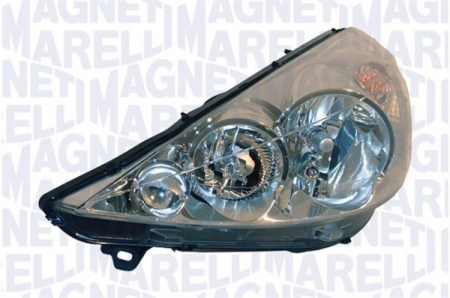 Far Stanga (halogen, H1/H7/PY21W/W5W, bec, culoare insert: cromat) potrivit PEUGEOT 206+ [3]