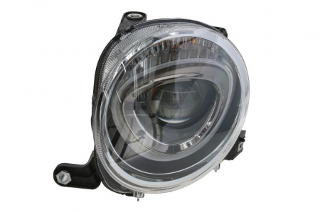 Piese Auto - Far Stanga (halogen, H7, electric, cu motor, bec) potrivit ABARTH 500 / 595 / 695, 500C / 595C / 695C; FIAT 500, 500 C