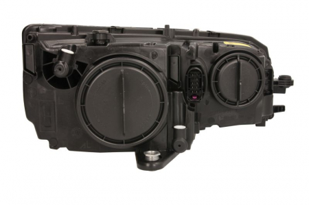 Far Stanga (halogen, H7/H7, automat, cu motor, bec) potrivit SKODA OCTAVIA III [1]