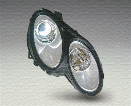 Far Stanga (halogen, H7/H7/W5W, electric, cu motor, culoare insert: cromat) potrivit SMART FORFOUR, FORTWO [2]