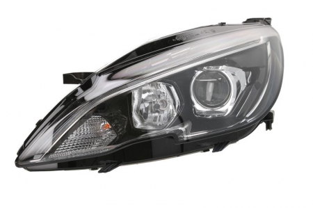Iluminat auto - Far Stanga (halogen, H7/HY21W/LED, electric, bec, culoare semnalizator: portocaliu) potrivit PEUGEOT 308 II