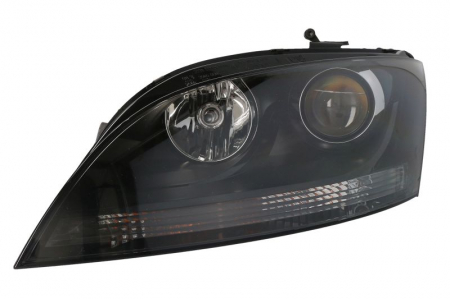 Iluminat auto - Far Stanga (halogen, H7/PY21W/W5W, electric, cu motor, bec) potrivit VW MULTIVAN T5, TRANSPORTER T5 04.03-