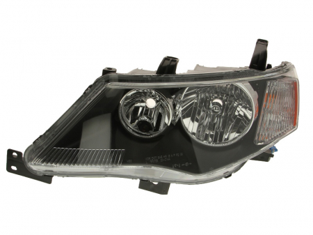 Piese Auto - Far stanga (HB3/HB4, electric, cu motoras, fundal negru) MITSUBISHI OUTLANDER 2006-2009