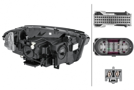 Far Stanga (LED, cu motor, fara controler LED) potrivit MERCEDES GLA (H247) 02.00- [1]