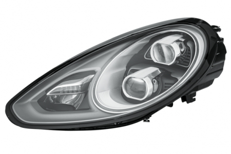 Piese Auto - Far stanga LED, electric, cu motoras,interior crom PORSCHE PANAMERA 970 intre 2013-2016