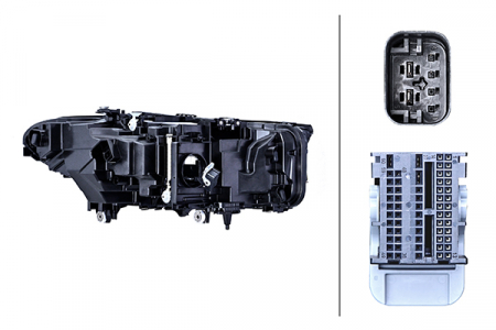 Far stanga (LED, fara unitate control) potrivit BMW Seria 5 (G30, F90), 5 (G31) 09.16- [1]