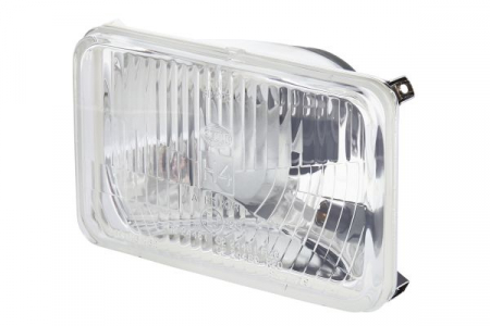 Piese Auto - Far universal Dreapta/Stanga (H4, 12/24V, latime 167mm, inaltime 107mm, transparent) potrivit MITSUBISHI GALANT IV; TOYOTA CARINA II, CORONA, CROWN; FENDT 200, 300, 600 01.72-