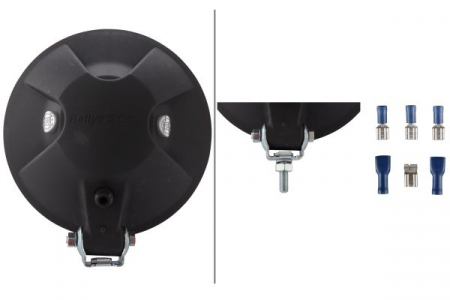 Far universal Dreapta/Stanga (rotund, Rallye 3003, H1/W5W, 12/24V, latime 222mm, inaltime 222mm, diametru 222mm, adancime: 124mm, albastru, negru, Lampi de pozitie) [1]