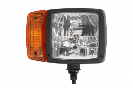 Piese Auto - Far universal (H3/H7, fundal portocaliu)