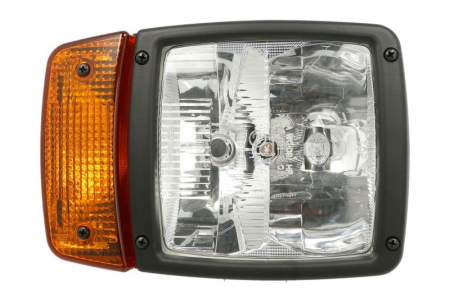Piese Auto - Far universal(H3/H7, universal, fundal portocaliu)