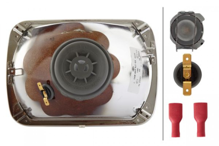 Farul universal Dreapta/Stanga (H4/T4W) potrivit DAIHATSU CHARADE I, CHARADE II, CHARMANT, CUORE I, ROCKY; HONDA CIVIC I, CIVIC II, QUINTET; NISSAN SUNNY; SUZUKI ALTO I, SUPER CARRY [3]