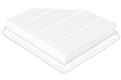 Filtru aer (blocul cilindric 1) potrivit BMW 5 (G30, F90), 7 (G11, G12), X5 (G05, F95) 4.4 09.15-06.23