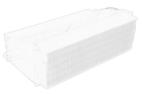 Piese Auto - Filtru aer (blocul cilindric 1) potrivit BMW X5 (F15, F85), X6 (F16, F86) 4.4 12.14-07.19