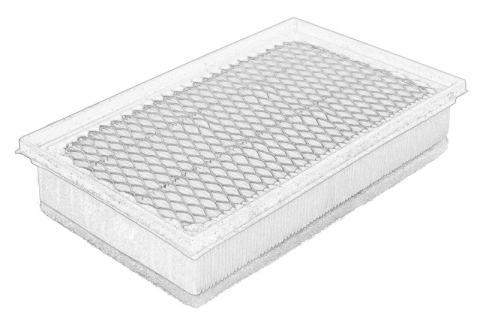 Filtru aer (panou) potrivit JEEP GLADIATOR 3.0D 04.21- [2]