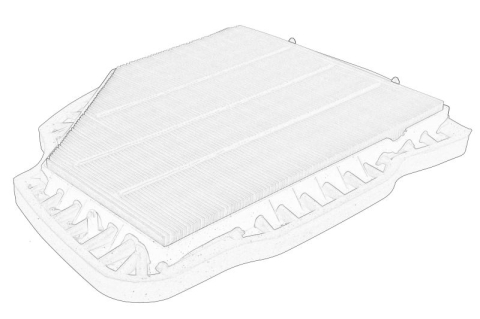 Piese Auto - Filtru aer potrivit BMW 5 (G60, G90, G68), 5 (G61, G99) 2.0H 07.23-