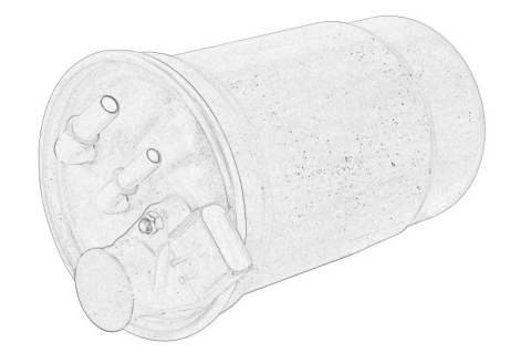 Filtre - Filtru combustibil potrivit FORD RANGER, TOURNEO CONNECT V408 NADWOZIE WIELKO, TRANSIT CONNECT, TRANSIT CONNECT V408/MINIVAN; FORD USA RANGER 1.5D-3.0D 06.99-