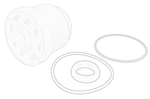 Filtre - Filtru combustibil potrivit ISUZU N (5TH GENERATION), D-MAX I, D-MAX II 4JA1-TC-RZ4E-TCENG(RDZ)EU6B 05.02-