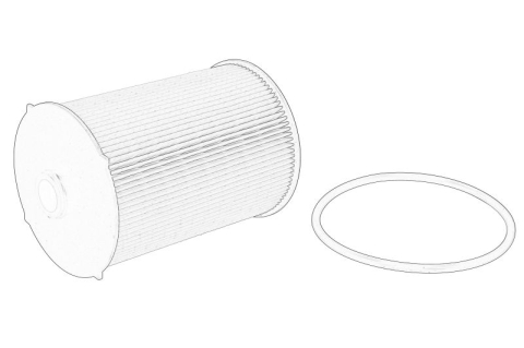 Filtre - Filtru combustibil potrivit IVECO EURO 6 potrivit IVECO MAGELYS, STRALIS II, TRAKKER II, URBANWAY; CASE IH MAGNUM, STEIGER; CLAAS AXION F2CFE611A-F3HFL611G 08.10-