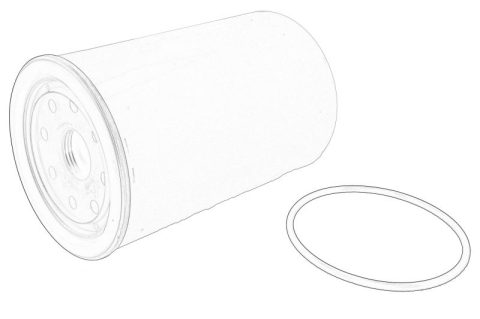 Filtre - Filtru combustibil potrivit RVI KERAX, MAGNUM, PREMIUM 2; VOLVO 7700, 8500, 8700, 9700, 9900, A, B12, B6, B9, F6, FH, FH II, FH12, FH16, FH16 II, FL, FL12, FL6, FM D12A340-TD63ES 03.75-