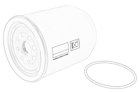 Piese Auto - Filtru combustibil potrivit RVI KERAX, MAGNUM; VOLVO FH, FH II, FH16, FH16 II, FM, FM II, FM12, FMX D11A-330-DXi13 08.98-