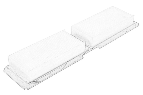 Filtru habitaclu potrivit IVECO EUROCARGO I-III, EUROSTAR, EUROTECH MH, EUROTECH MP, EUROTECH MT, EUROTRAKKER, POWERSTAR 01.91-