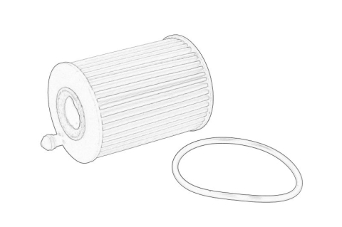 Piese Auto - Filtru ulei potrivit AUDI A4 ALLROAD B9, A4 B9, A5, A6 ALLROAD C8, A6 C8, A7, Q5 2.0D/2.0DH 05.18-