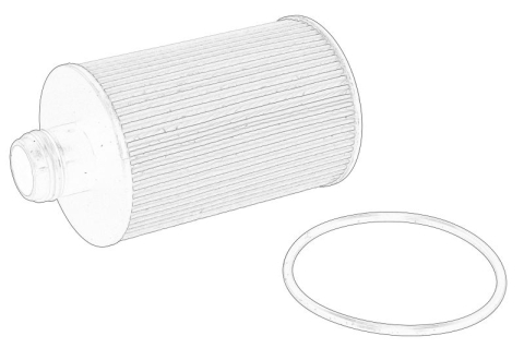 Piese Auto - Filtru ulei potrivit JEEP GRAND CHEROKEE, GRAND CHEROKEE IV; LANCIA THEMA; RAM 1500 3.0D 01.11-