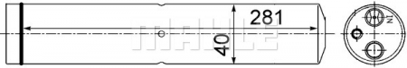 Piese Auto - Filtru uscator AC LAND ROVER DISCOVERY III, DISCOVERY IV, RANGE ROVER III, RANGE ROVER SPORT 2.7D-5.0 dupa 2002