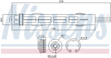 Climatizare - Filtru uscator AC RENAULT KANGOO BE BOP, LAGUNA, LAGUNA III 1.5D-3.5 dupa 2007
