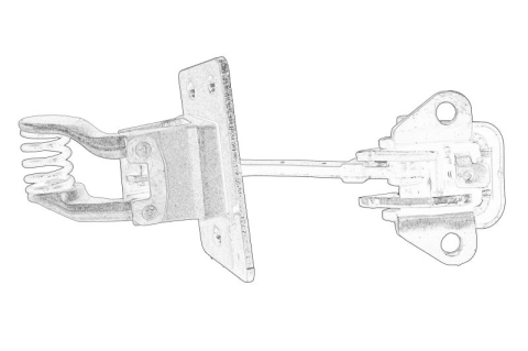Piese Auto - Fixare usa Spate Stanga potrivit VW CALIFORNIA T5 CAMPER, MULTIVAN T5, TRANSPORTER T5 04.03-08.15