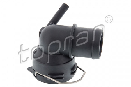 Flansa lichid racire potrivit AUDI A3; SEAT ALHAMBRA, ALTEA, ALTEA XL, LEON, TOLEDO III; SKODA OCTAVIA II, SUPERB II; VW CADDY III, CADDY III/MINIVAN, EOS, GOLF PLUS V 1.4/1.9D/2.0D 05.03- [1]
