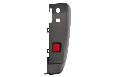 Bara - Flaps bara Spate Dreapta cu reflector, negru, potrivit CITROEN JUMPER; FIAT DUCATO; PEUGEOT BOXER 2006-2014