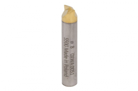 Echipamente pentru atelier - Freza cobalt diametru montare: 8 mm, diametru cap: 8 mm, dł. 70 mm