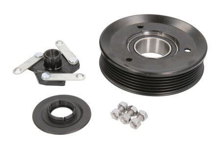 Fulie Ambreiaj compresor - Fulie AC ambreiaj complet compresor clima VW Cod OE 1K0 820 803 , 1K0 820 859, 5N0 820 803, 8J0 260 805