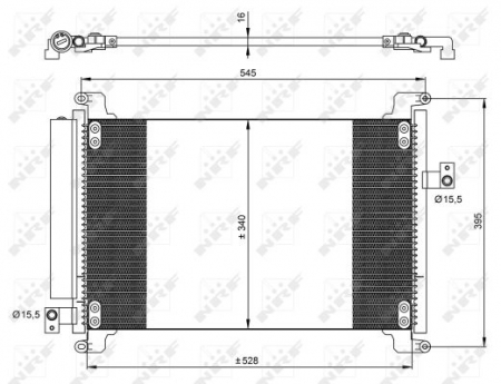 Radiator clima AC - Fulie ambreiaj compresor AC clima (DENSO 10S11C 7PK 120mm) TOYOTA HILUX VII 2.5D/3.0D intre 2005-2015