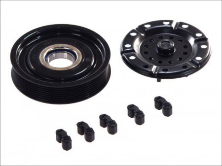 Fulie ambreiaj compresor AC clima (DENSO 5SE12C 7PK 130mm) TOYOTA AVENSIS, COROLLA VERSO 1.8-2.4 intre 2003-2009 [1]