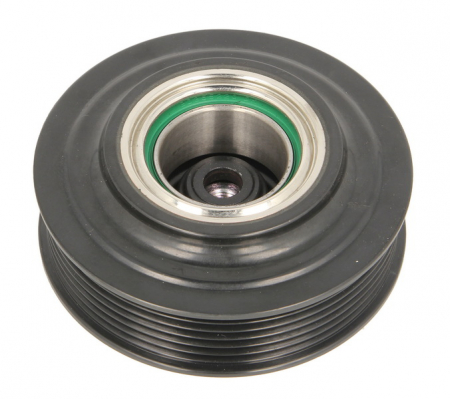 Fulie ambreiaj compresor AC clima (DENSO 6SEU14C 6PK 105mm) MERCEDES CLC (CL203); AUDI A4, A4 ALLROAD, A5, A6, Q5; SEAT EXEO, EXEO ST 1.6-2.1D intre 2002-2017 [1]