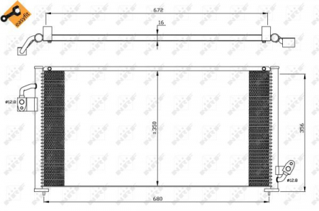 Radiator clima AC - Fulie ambreiaj compresor AC clima (DENSO 6SEU16C 5PK 110mm) MERCEDES Clasa A (W169), B (W245) 2.0D intre 2004-2012