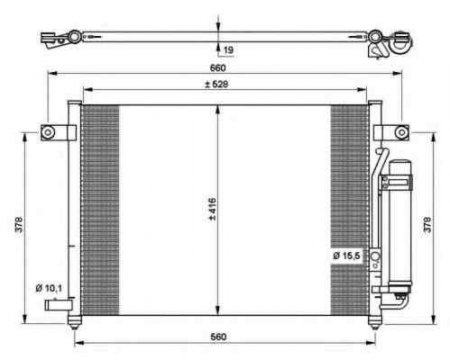 Radiator clima AC - Fulie ambreiaj compresor AC clima (DENSO 7SEU16C 4PK 114mm) AUDI A4, A6 1.9D intre 2000-2008