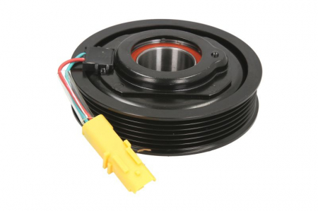 Fulie ambreiaj compresor AC clima (SANDEN 6C12 12V 6PK 118mm) CITROEN C4, C4 GRAND PICASSO I, C4 I, C4 PICASSO I; PEUGEOT 207, 207 CC, 207 SW, 307, 307 CC, 307 SW 1.4-2.0D intre 2000-2015 [3]