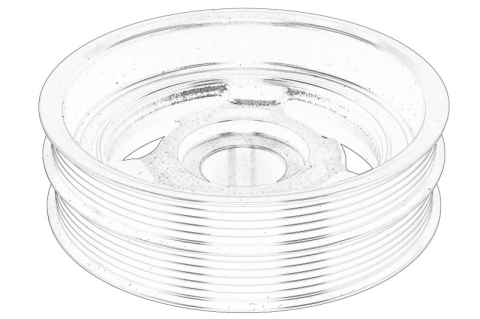 Fulie - Fulie arbore cotit potrivit FORD TRANSIT V363 2.0D/2.0DH 03.16-