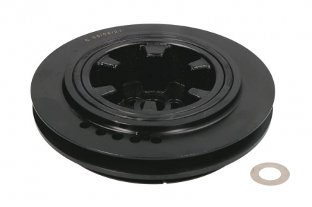 Piese Auto - Fulie curea arbore cotit (numar dinti: 1) potrivit VW TRANSPORTER T4 2.4D 07.90-09.98