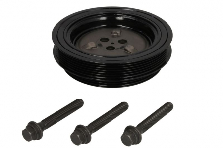 Fulie curea arbore cotit (numar dinti: 3; 5) potrivit CITROEN JUMPER II; FIAT DUCATO; FORD TOURNEO CUSTOM V362, TRANSIT, TRANSIT CUSTOM V362, TRANSIT TOURNEO, TRANSIT V363; PEUGEOT BOXER 2.2D/2.3D 04. [1]