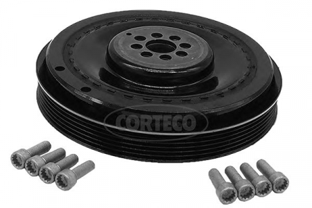 Piese Auto - Fulie curea arbore cotit (numar dinti: 5) potrivit AUDI A4 ALLROAD B8, A4 B7, A4 B8, A5, A6 ALLROAD C6, A6 ALLROAD C7, A6 C6, A6 C7, A7, A8 D3, A8 D4, Q5, Q7; VW PHAETON, TOUAREG 2.7D/3.0D 08.03-09.18