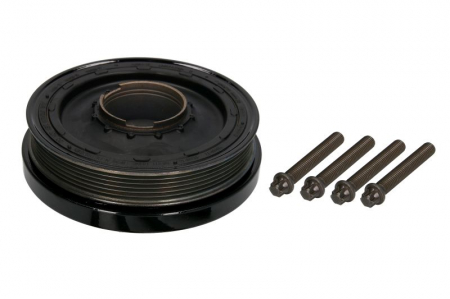 Piese Auto - Fulie curea arbore cotit (numar dinti: 5) potrivit BMW 1 (E81), 1 (E82), 1 (E87), 1 (E88), 3 (E90), 3 (E91), 3 (E92), 3 (E93), 5 (E60), 5 (E61), X1 (E84), X3 (E83) 2.0D/2.5/2.5D 06.04-06.15