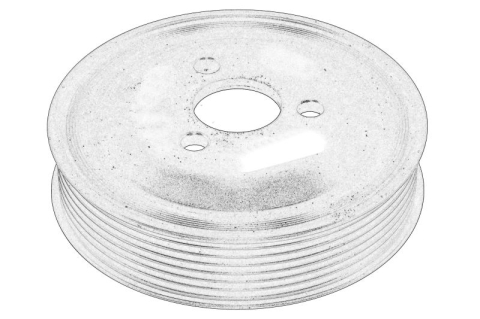 Piese Auto - Fulie pompa servo potrivit BMW 5 (F11), 5 GRAN TURISMO (F07), 7 (F01, F02, F03, F04), X5 (E70), X6 (E71, E72) 3.0D 02.08-02.17