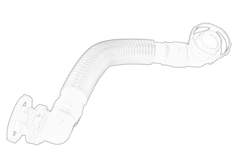 Piese Auto - Furtun aerisire chiulasa potrivit AUDI A1, A3; SEAT ALTEA, ALTEA XL, IBIZA IV, IBIZA IV SC, IBIZA IV ST, LEON, TOLEDO IV; SKODA FABIA II, OCTAVIA II, RAPID, ROOMSTER, ROOMSTER PRAKTIK 1.6D 02.09-12.19