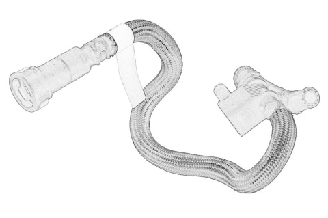 Piese Auto - Furtun combustibil (1 buc.) potrivit BMW 1 (F20), 3 (F30, F80) 07.11-10.18