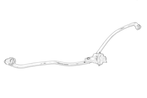 Piese Auto - Furtun combustibil potrivit FORD C-MAX II, FOCUS III, FOCUS IV, GALAXY III, GRAND C-MAX, KUGA II, MONDEO V, S-MAX 03.13-