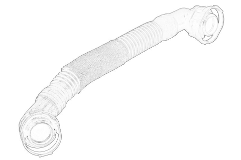 Piese Auto - Furtun epurator potrivit AUDI A4 ALLROAD B8, A4 B8, A5, A6 C7, Q5 2.0D 09.13-09.18